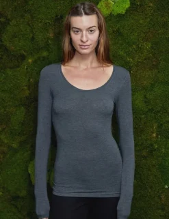 Anna GG Basic Top - Grå