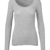 Anna GG Basic Top - Lysegrå