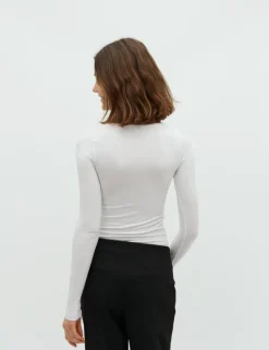 Anna GG Basic Top - Optical White