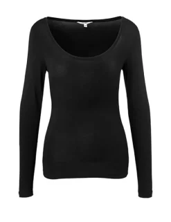 Anna GG Basic Top - Sort