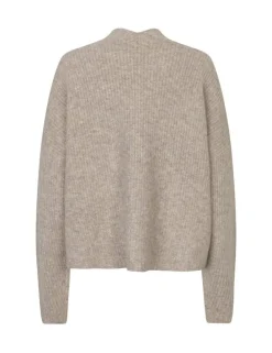 Axane-M Strikcardigan - Sand