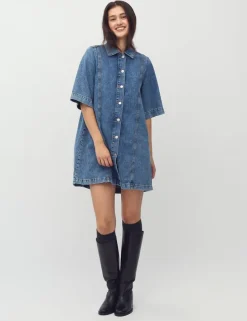 Balami-M Kjole - Denim