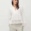Belizia-M Bluse - Hvid