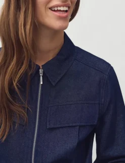 Bican-M Magnolia Skjortebluse - Denim