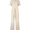 Carello-M Jumpsuit - Sand