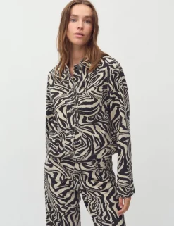 Cathalina-M Blazerjakke - Zebra