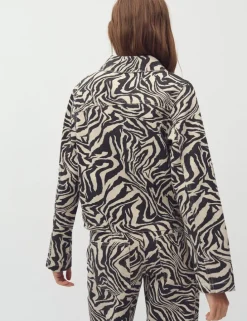 Cathalina-M Blazerjakke - Zebra