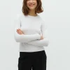 Christina-M Basic Top - Optical White