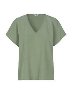 Damila V-M T-shirt - Lysegrøn