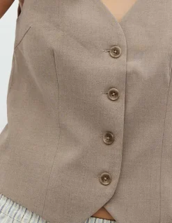 Flanna-M Vest - Sand
