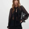 Gemina-M Bluse - Sort