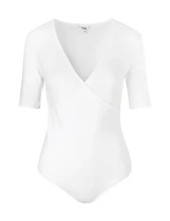 Georgine Basic Bodystocking - Hvid