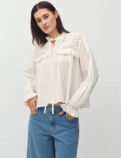 Gerlina-M Bluse - Hvid