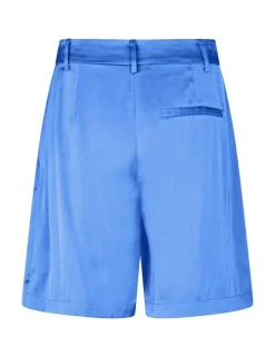 Guri-M Satin Shorts - Blå