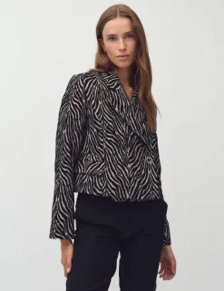 Iva-M Blazerjakke - Zebra