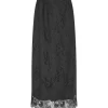 Jadine Lace-M Nederdel - Sort