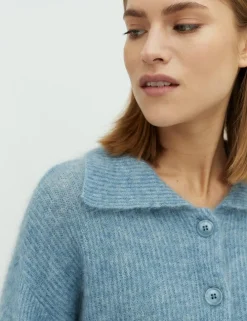 Larya-M Cardigan - Blå