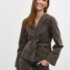Liandra-M Denim Jakke - Brun