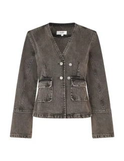 Liandra-M Denim Jakke - Brun