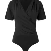 Lione SS-M Bodystocking - Sort