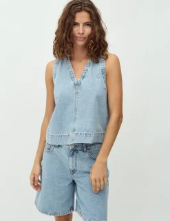 Louisana-M Top - Denim