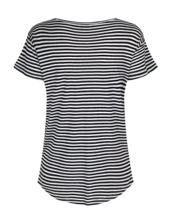 Lucianna-M T-shirt - Stribet