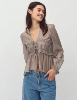 Pipa-M Bluse - Grå