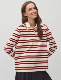Polla-M Poloshirt - Stribet