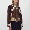 Pre-order Joline-M Cow Leather Jakke - Print