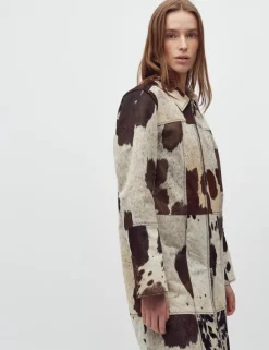 Pre-order Josse-M Leather Jakke - Print