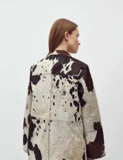 Pre-order Josse-M Leather Jakke - Print