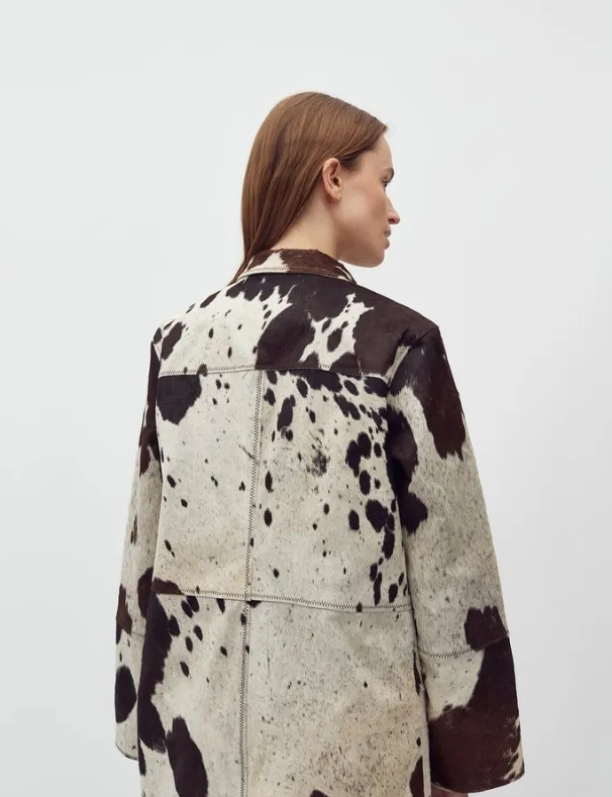 Pre-order Josse-M Leather Jakke - Print