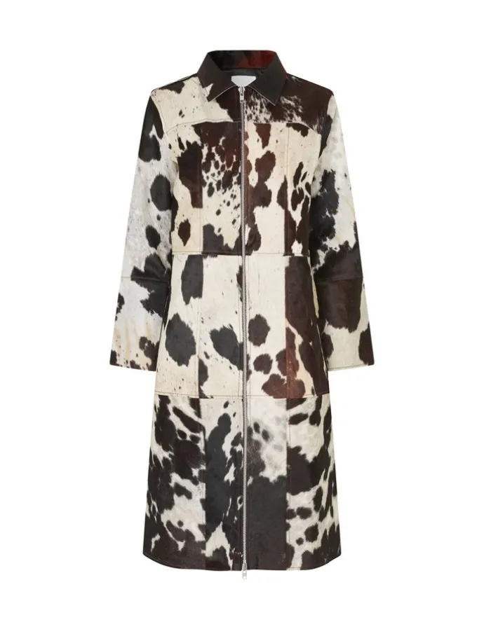 Pre-order Josse-M Leather Jakke - Print