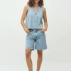Sanira-M Shorts - Denim