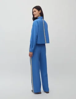 Seppina-M Skjortebluse - Blå