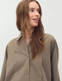 Seppina-M Skjortebluse - Sand