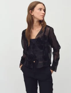 Stellana-M Bluse - Sort