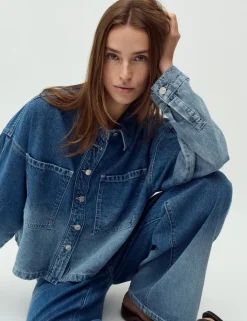 Winnia-M Denim Jakke - Denim