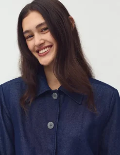 Yoshi-M Magnolia Blazerjakke - Denim
