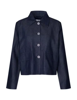 Yoshi-M Magnolia Blazerjakke - Denim